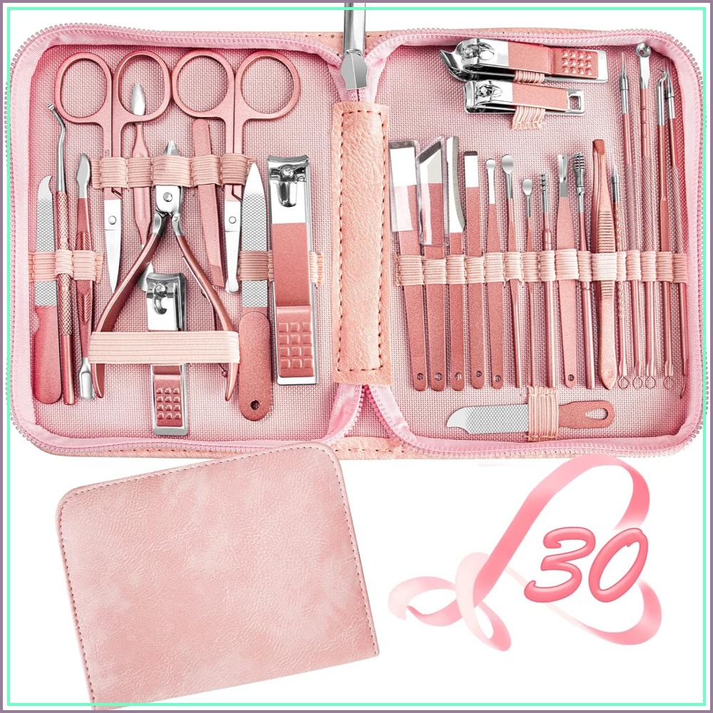 Men'S Grooming Images - Ensemble de manucure professionnel 30-en-1 -