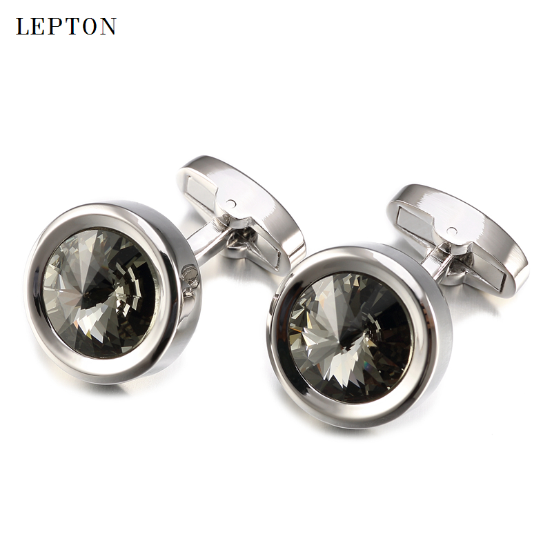 Mens Grooming Brand - Boutons de manchette en cristal autrichien