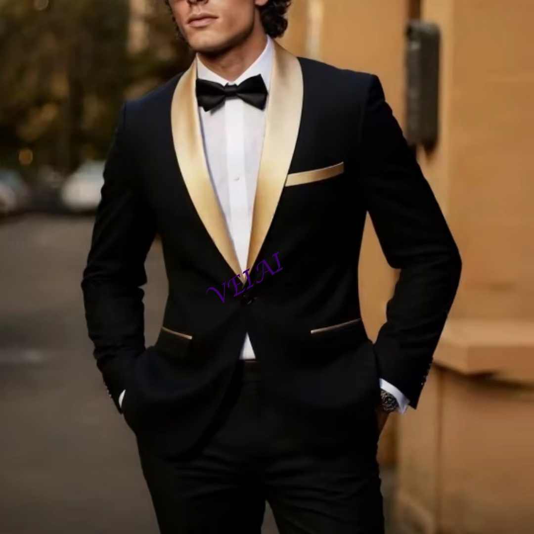 Men'S Grooming Set - Costume de mariage et de cérémonie
