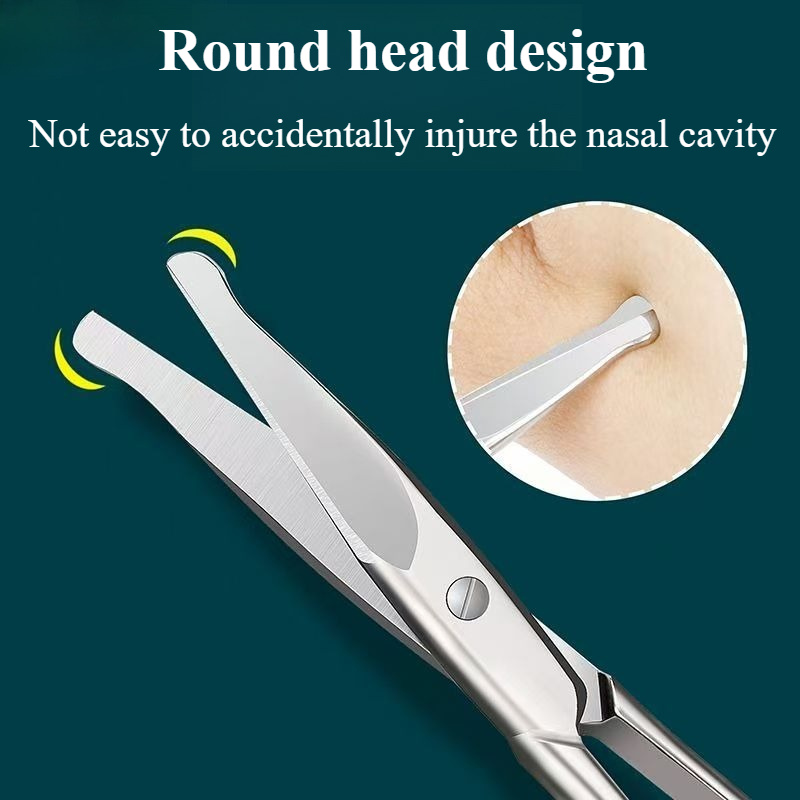 Eyebrow Razor Trimmer - Ciseaux à sourcils à lame courbée,