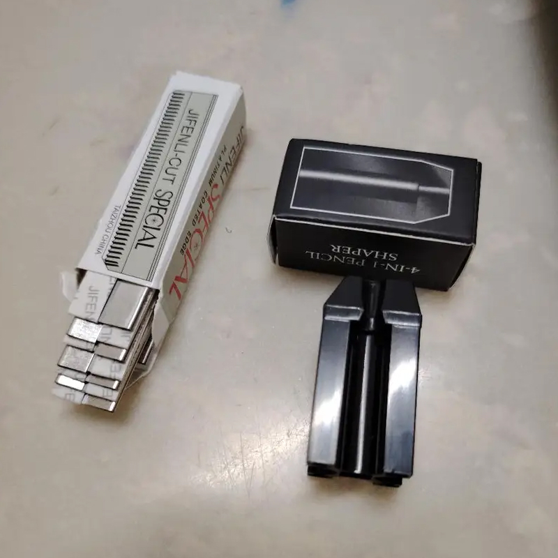 Eyebrow Razor Trimmer - 1 pièce Affûteur de crayons à