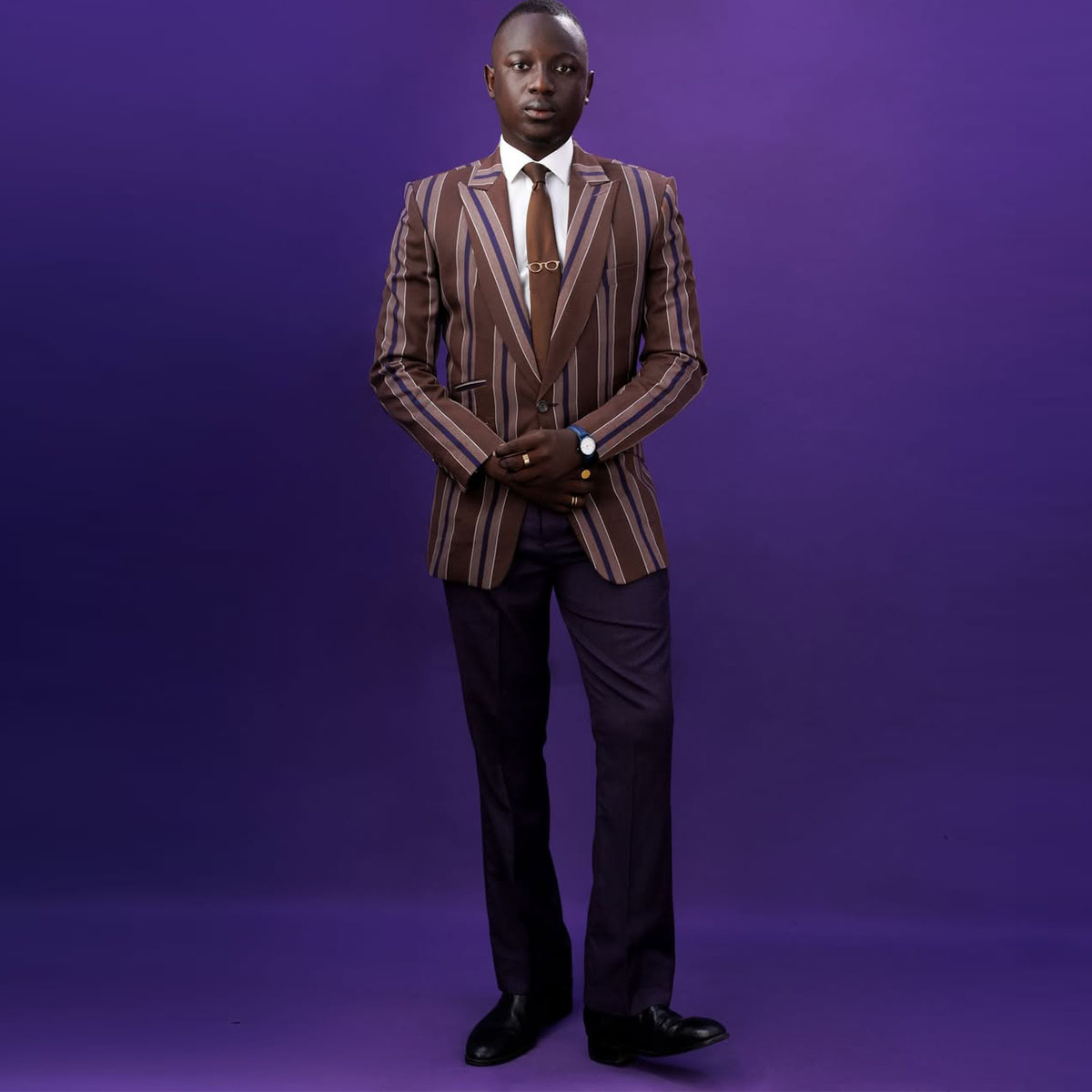Men'S Grooming Set - Costumes de luxe personnalisés 2 pièces