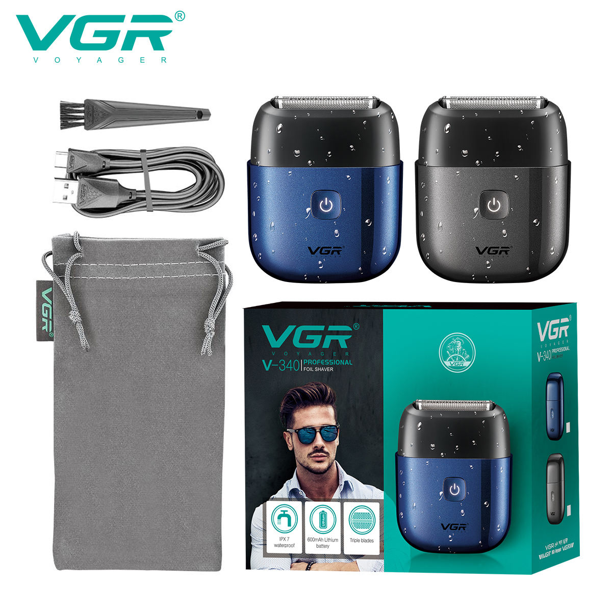 VGR 340 rasoir électrique prof - Eyebrow Razor Trimmer avis et prix