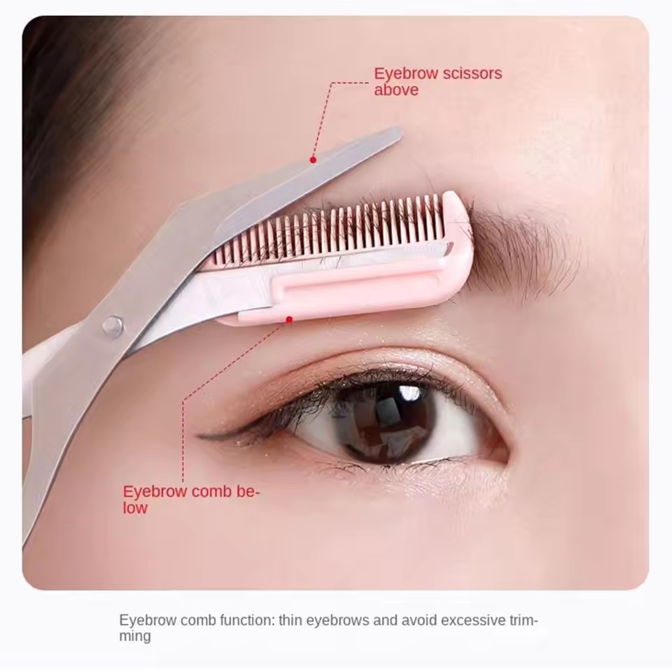 Ciseaux à sourcils sécurisés a - Eyebrow Razor Trimmer avis et prix