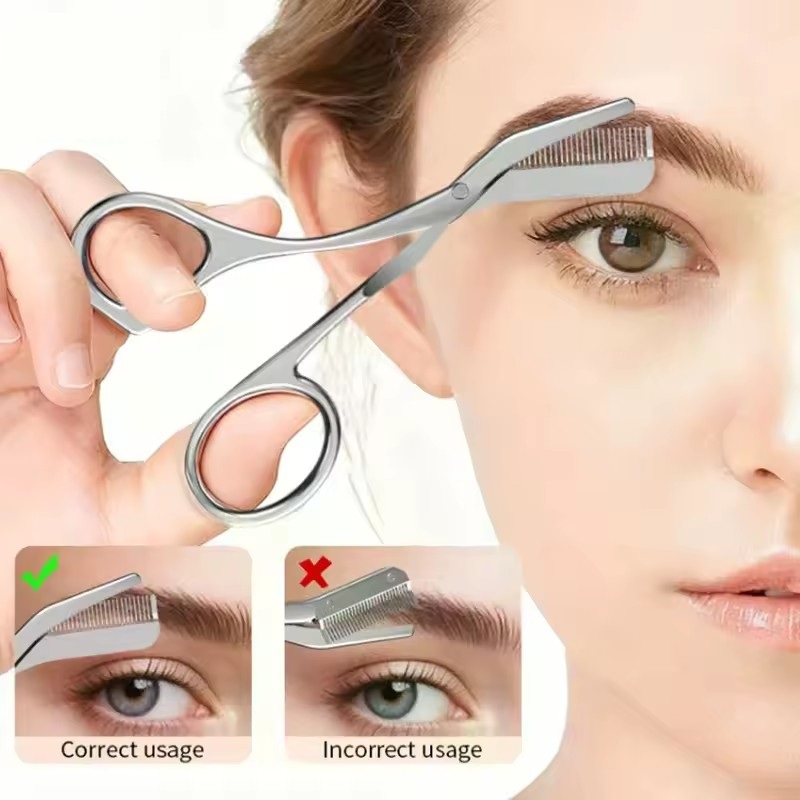 Ciseaux à sourcils sécurisés a - Eyebrow Razor Trimmer avis et prix