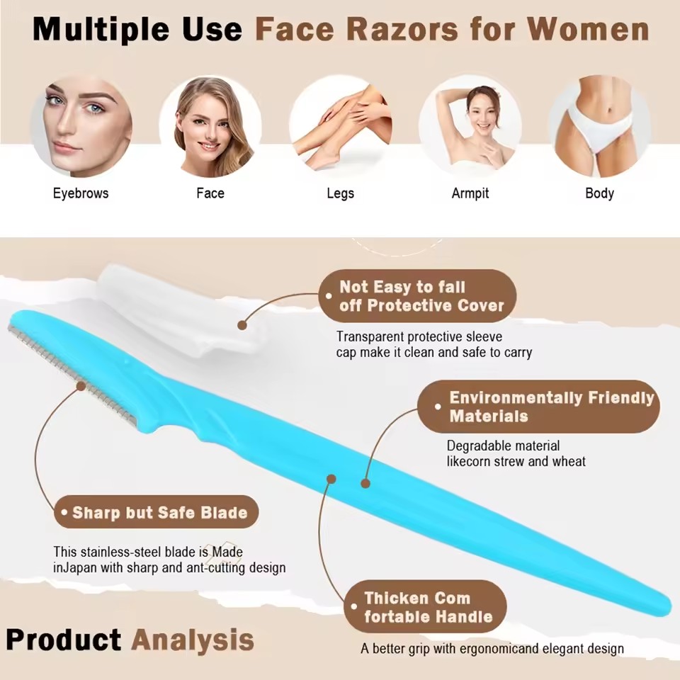 Rasoir à sourcils et rasoir po - Eyebrow Razor Trimmer avis et prix