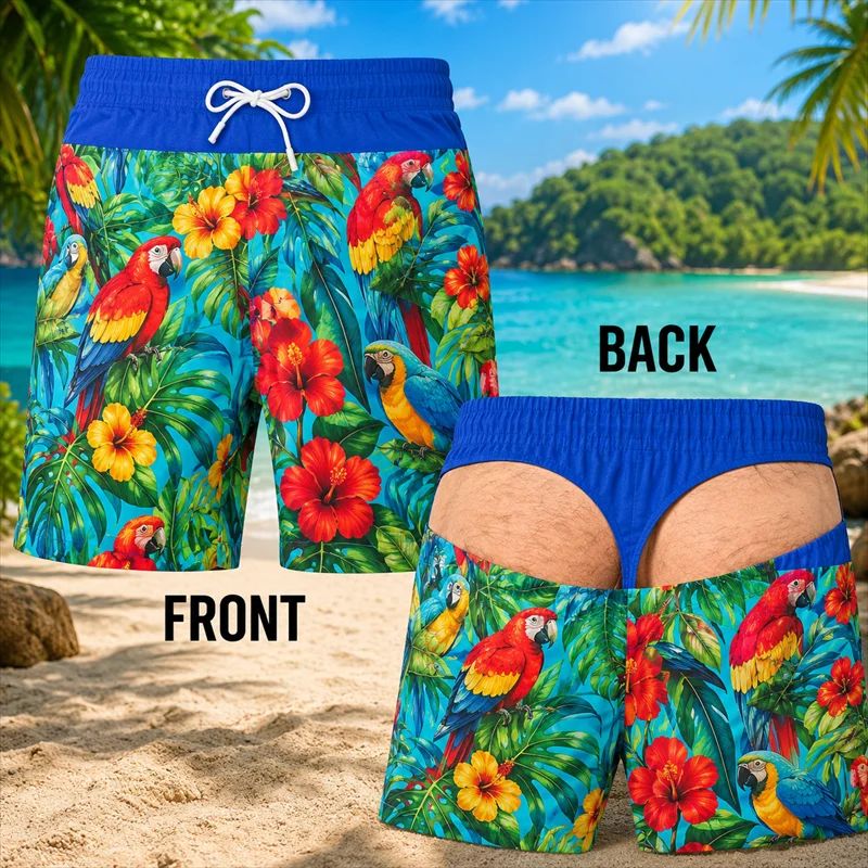 Shorts de bain imprimés tendan - Men'S Grooming Product avis et prix