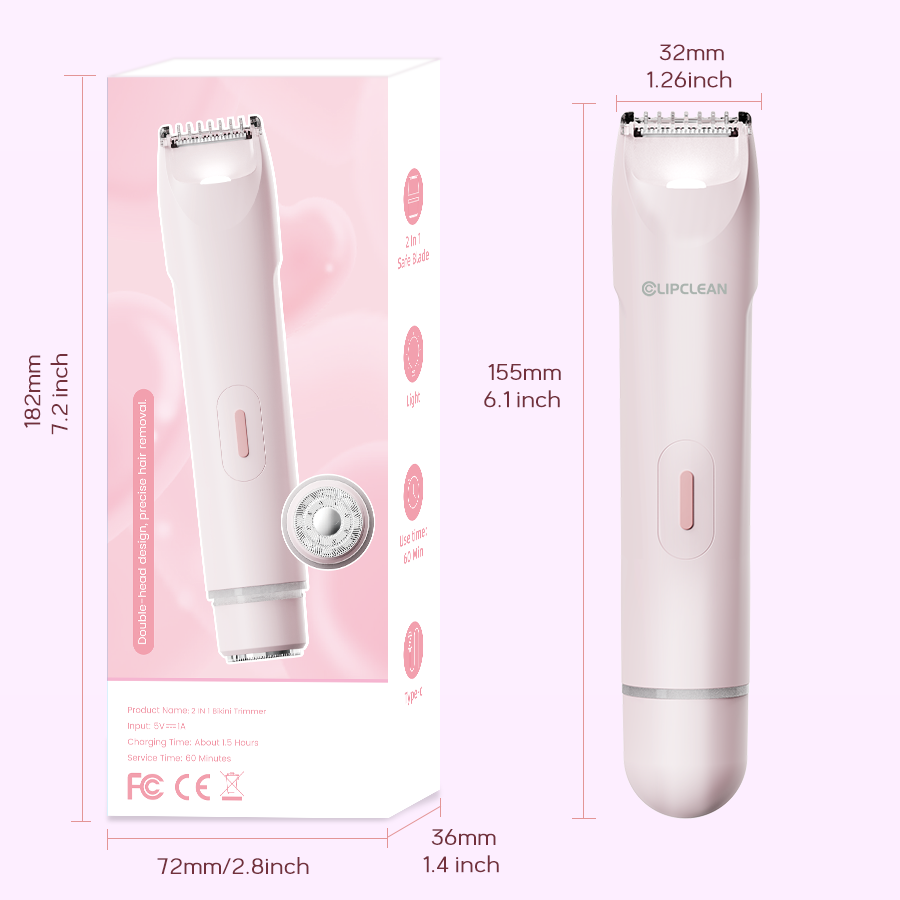 Tondeuse bikini femme double t - Eyebrow Razor Trimmer avis et prix