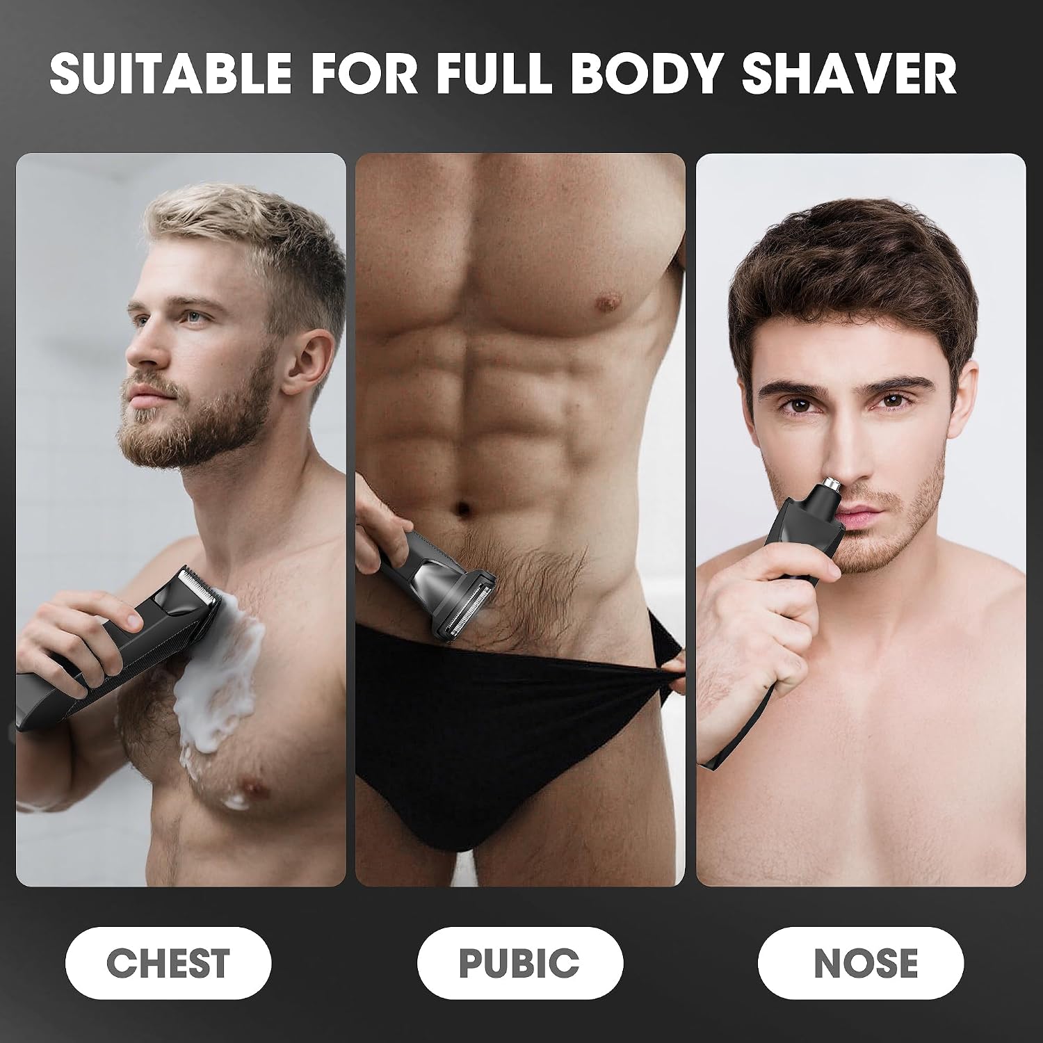 Rasoirs pour hommes pour la tê - Mens Grooming Kit Case avis et prix