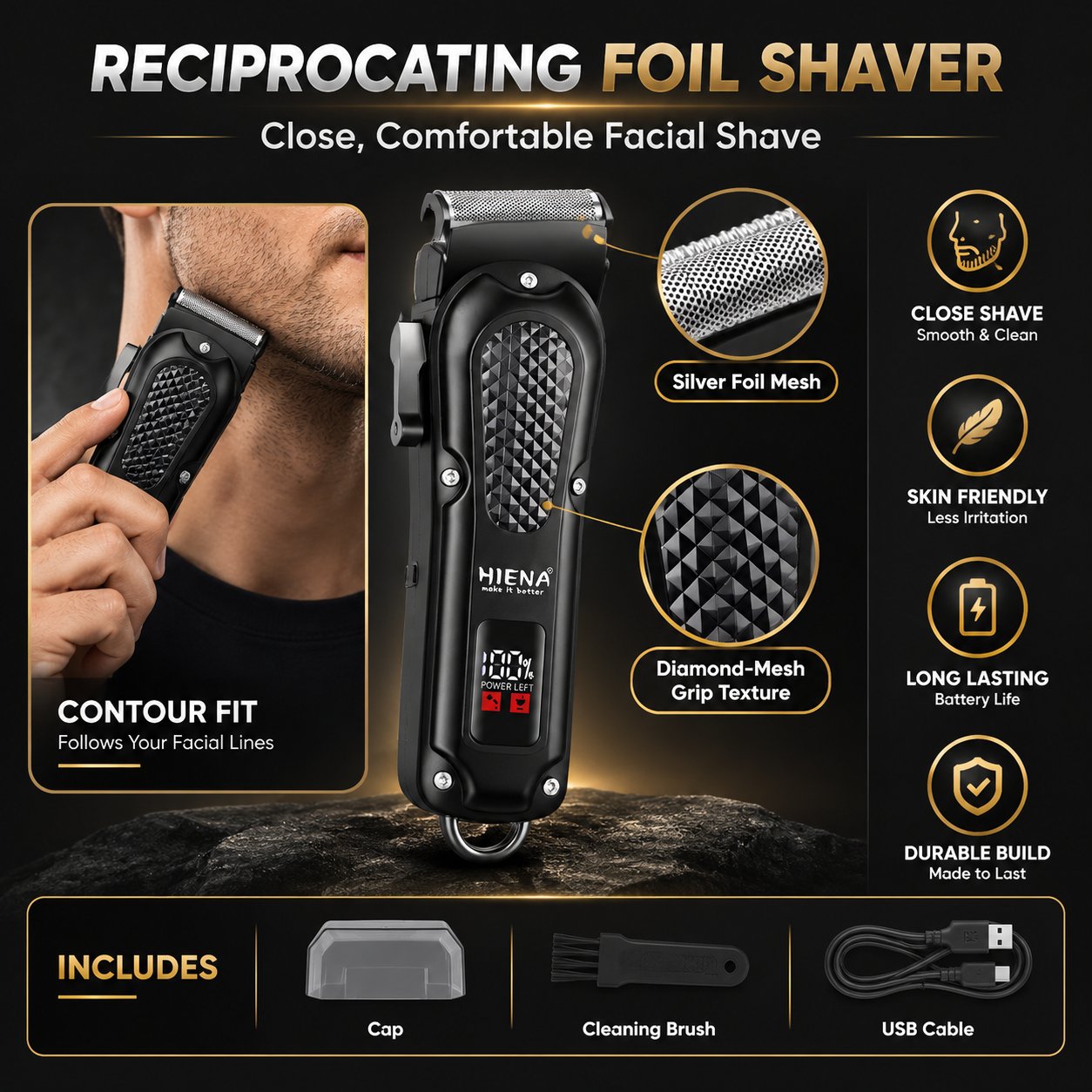 Kit de barbier professionnel 3 - Mens Grooming Kit Case avis et prix