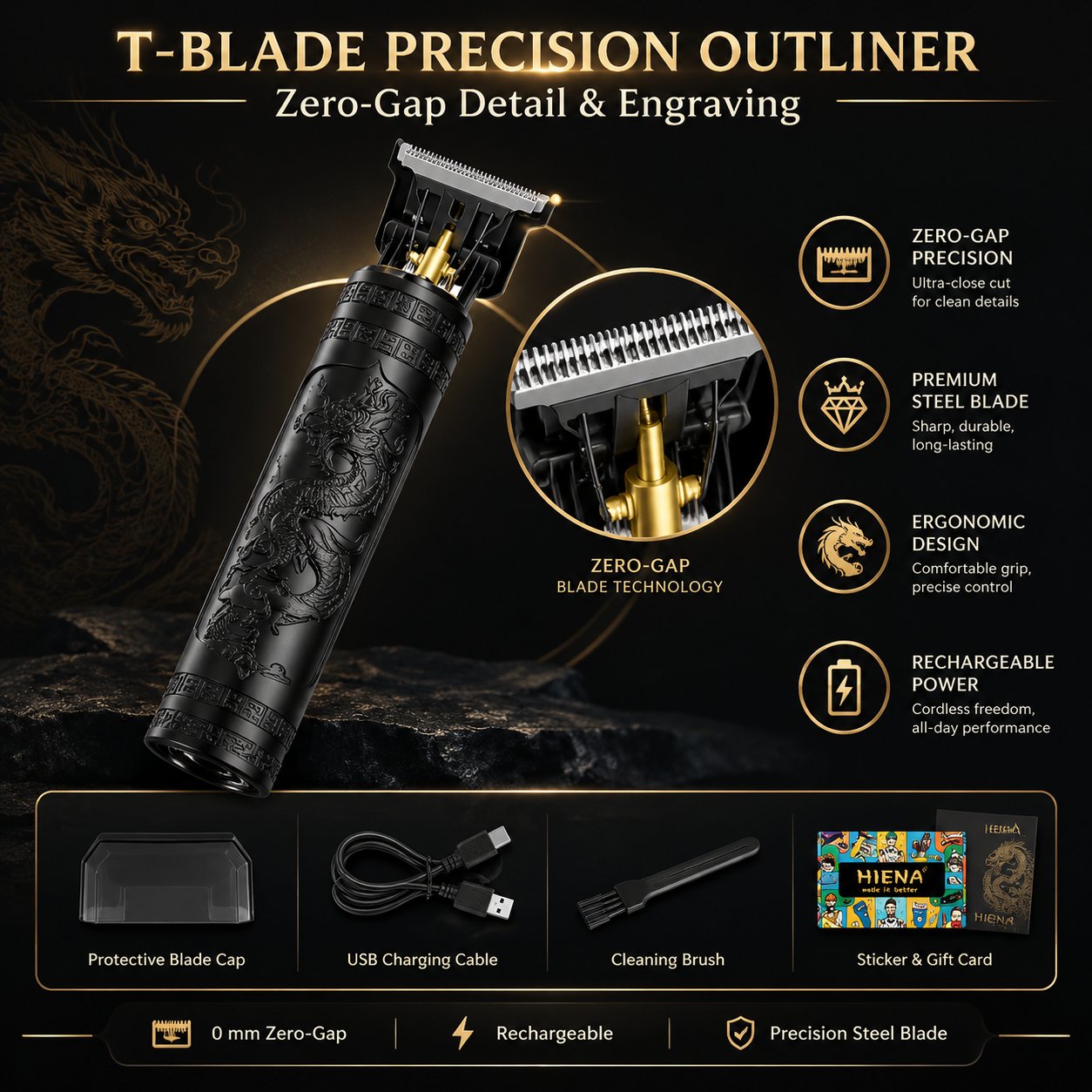 Kit de barbier professionnel 3 - Mens Grooming Kit Case avis et prix