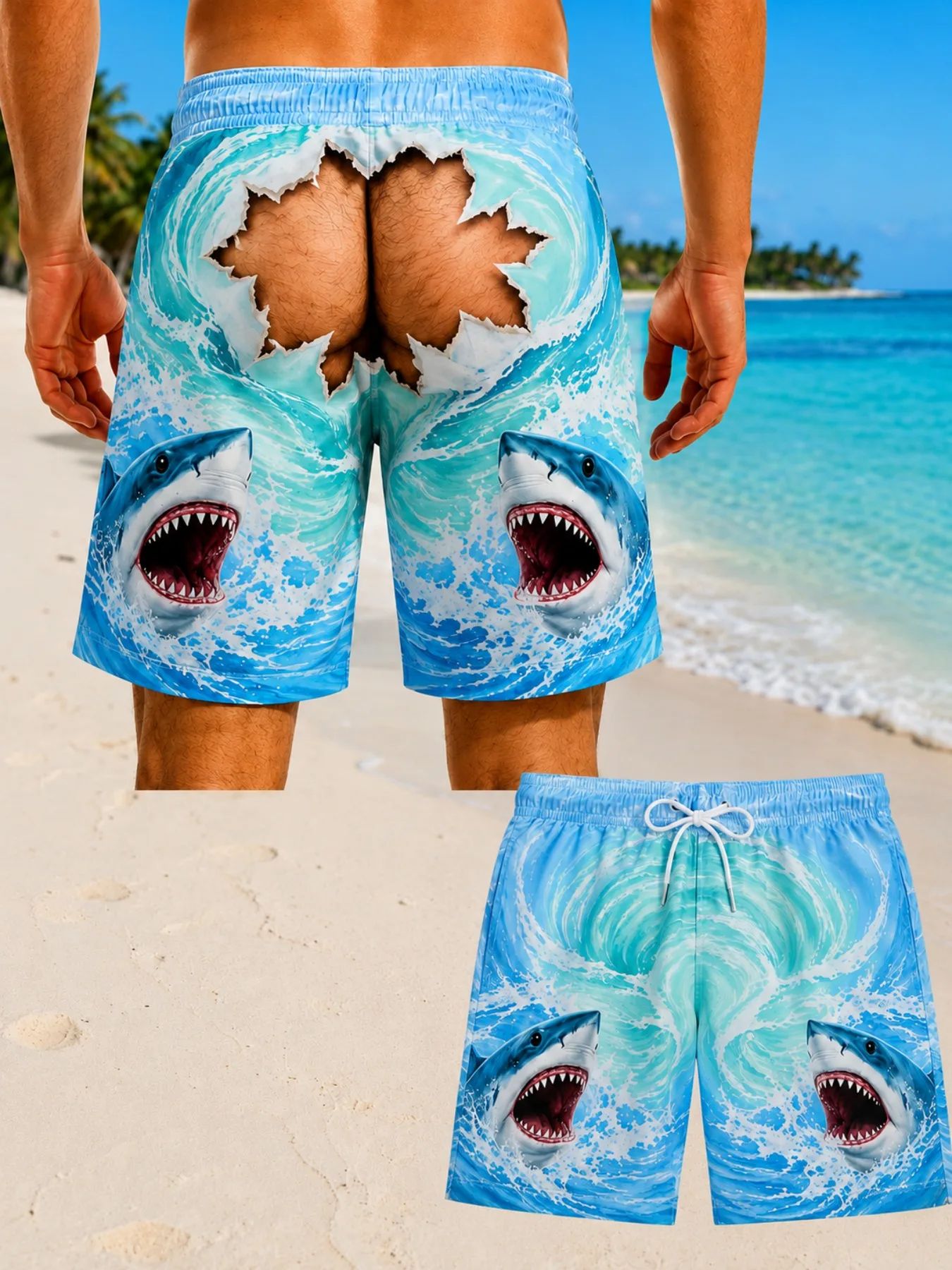Shorts de bain pour hommes à i - Men'S Grooming Product avis et prix