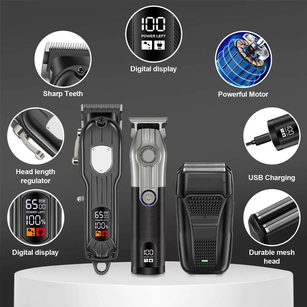 Ensemble de tondeuses à cheveu - Men'S Grooming Brush avis et prix